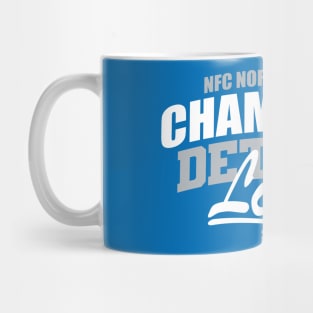 Lions 2023 NFC NORTH CHAMPS Mug